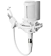 Amazon | オーディオテクニカ AT2020 CWH コンデンサーマイク